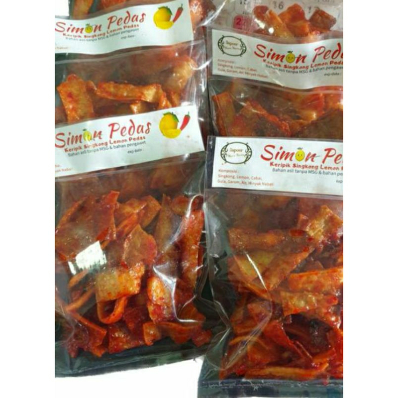 

Keripik Singkong Lemon Pedas Manis Murah 500gram