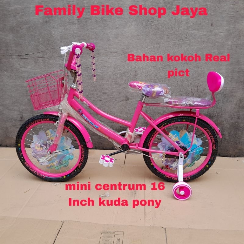 Sepeda Anak mini Centrum 16 Inch kuda pony/Unicron