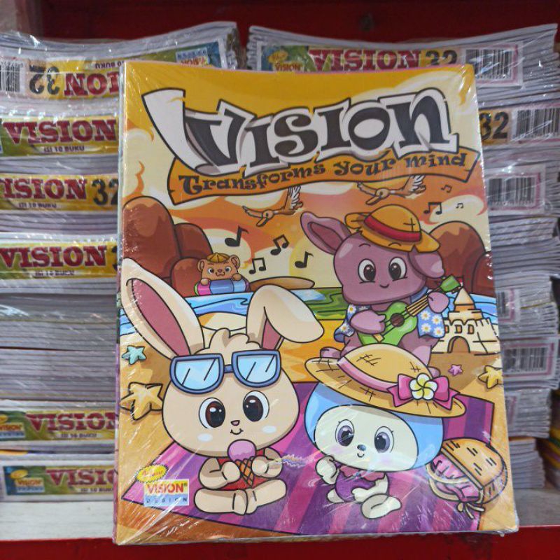 

BUKU VISION 32 LEMBAR/ BUKU SEKOLAH