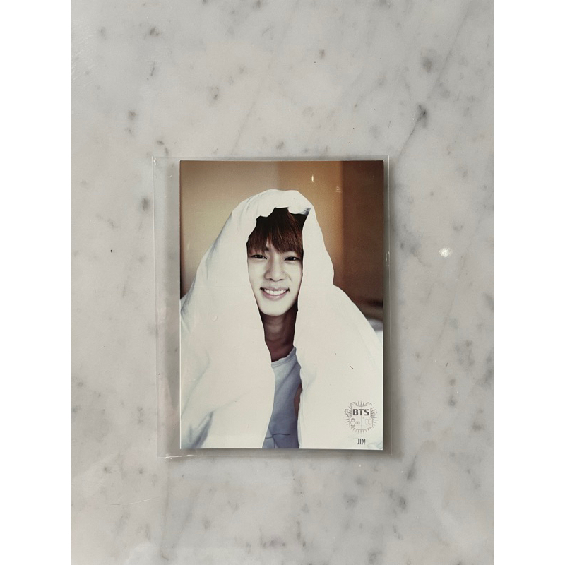 pc photocard postcard 1st muster jin seokjin bts