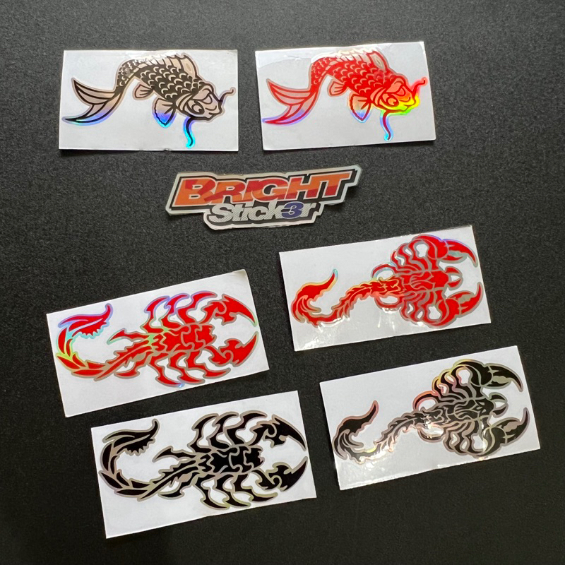 Sticker Stiker KOI KALAJENGKING Cutting