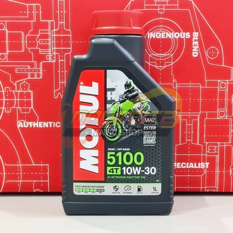 Oli Motul 5100 10W-30 1L Full Synthetic Ester NMAX Aerox Vario PCX ADV