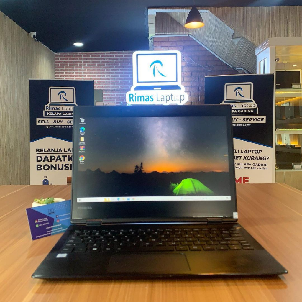 LAPTOP TOSHIBA TOUCHSCREEN | SECOND BEKAS