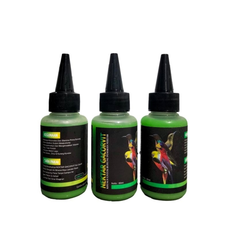 Nektar gacorvit pakan harian burung pemakan nektar nektar kolibri nektar gacor maksimal pakan kolibr
