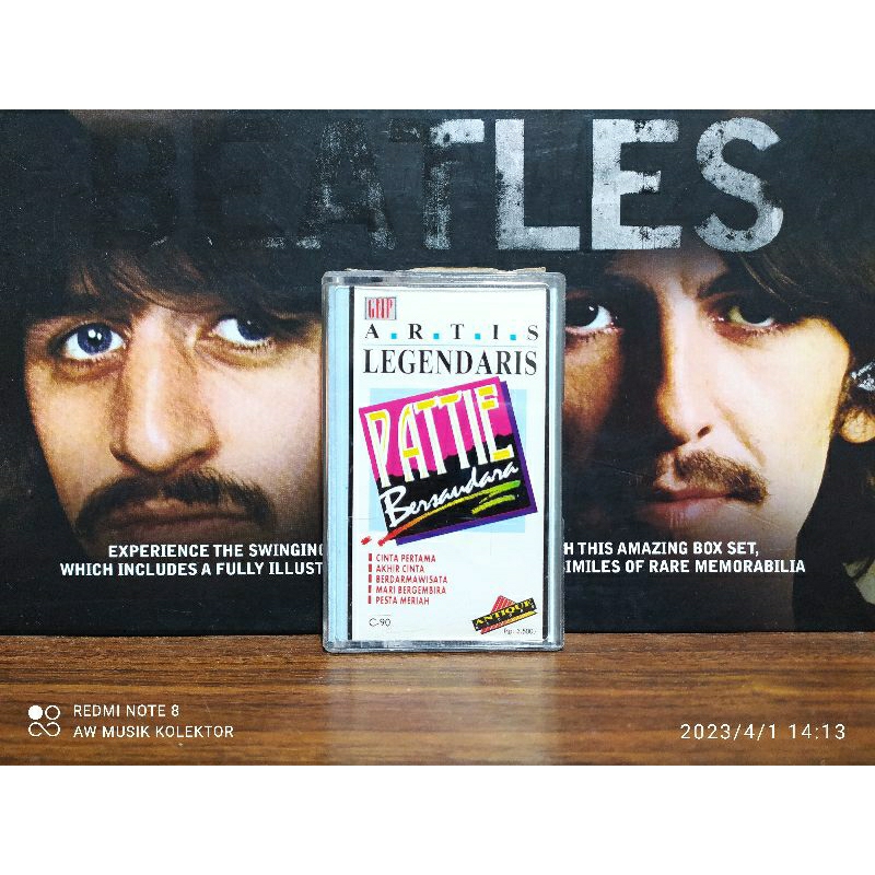 Kaset Pita : ARTIS LEGENDARIS PATTIE Bersaudara (C-90).