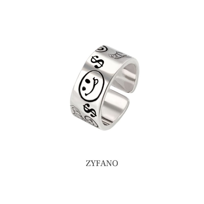 Symfomile Ring - Cincin Titanium Dapat Dipakai Wanita Maupun Pria Cincin Pria Cincin Cowok Cincin Wa