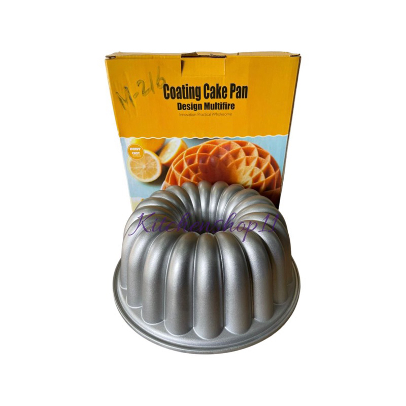 loyang kue bolu classic round aluminium premium Anti lengket / cetakan kue model classic pan anti lengket / loyang tulban chiffon classic premium