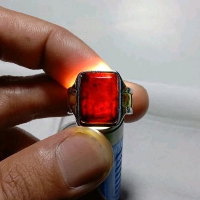 batu cincin yaman wulung kotak senter merak