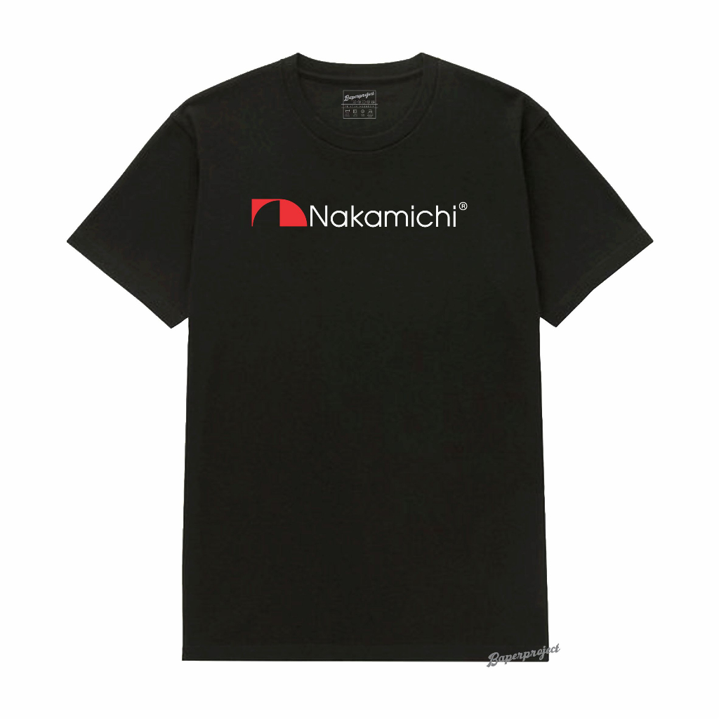 Kaos Audio Mobil Nakamichi - Car Audio T shirt katun combed 20s