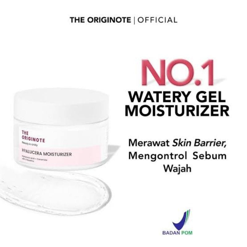 (READY SIAP KIRIM) THE ORIGINOTE HYALUCERA MOISTURIZER GEL|ORIGINOTE SERIES