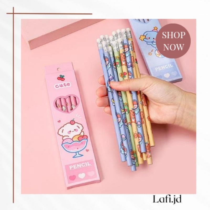 

ATK - Stationery Set 5 in 1 Alat Tulis Set Pengaris Penghapus Rautan Pensil