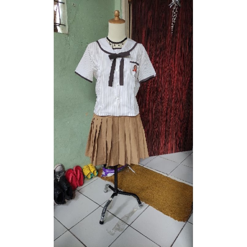 Set Seifuku seragam sekolah korea jepang