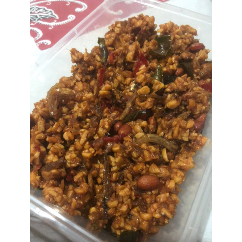 

Kering Tempe Orek Tempe Kacang Teri 100gr