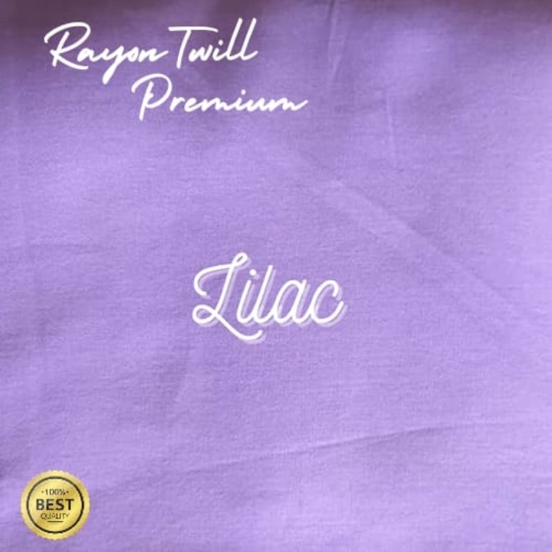 Kain Rayon Twill Premium Lilac per 0,5 Meter