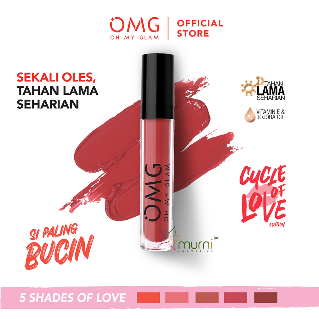OH MY GLAM MATTE KISS LIPCREAM CYCLE OF LOVE EDITION