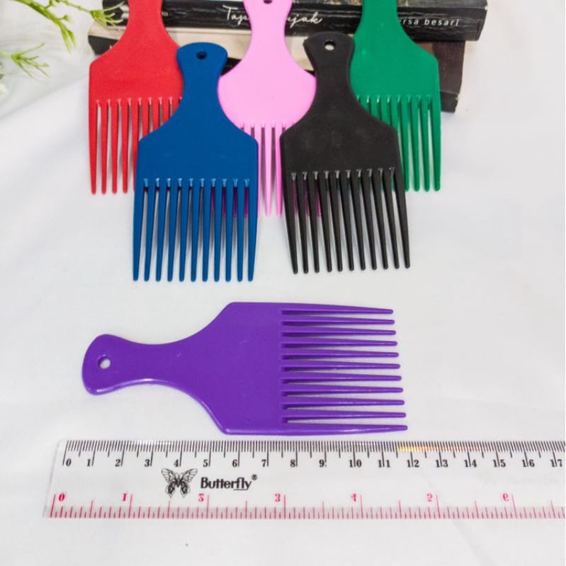 ✿ELYSABETHME✿ Sisir Garpu anti rambut kusut hair comb pelurus untuk anak dewasa