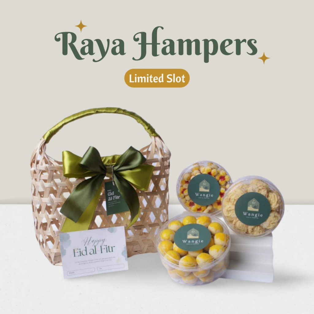 

RAYA HAMPERS BY WANGIE - HAMPERS KUE KERING IDUL FITRI