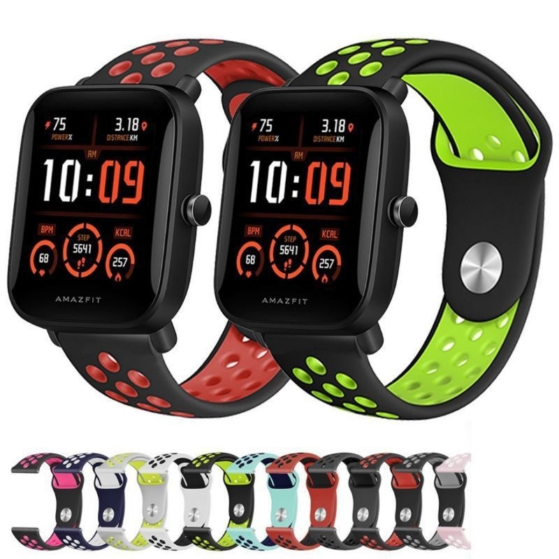 Tali Jam Strap Lenovo Watch S2 / Watch S2 Pro - Nike Rubber Silikon Sporty