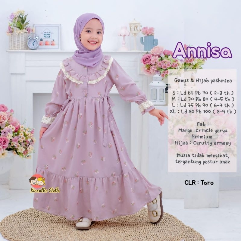 ANNISA SYARI KIDS ORI BY KINANTHI 1TH-9TH
