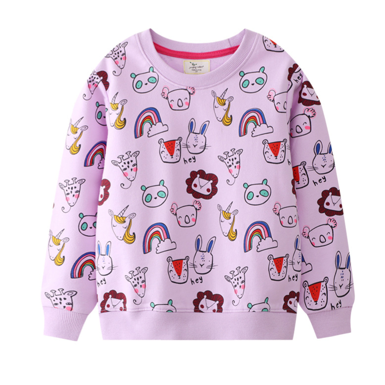 babyfit HEY ZOO 3-8THN sweater anak perempuan lengan panjang baju blus import ydm-0402