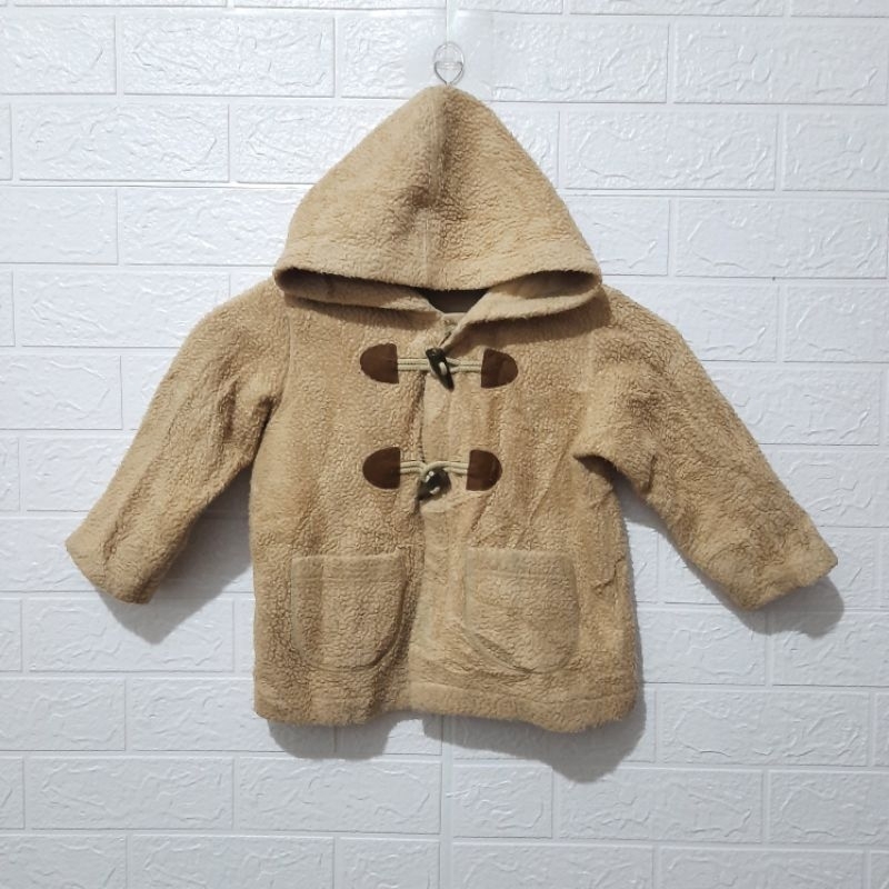 Kimtan Bulu Anak Uniqlo Cream