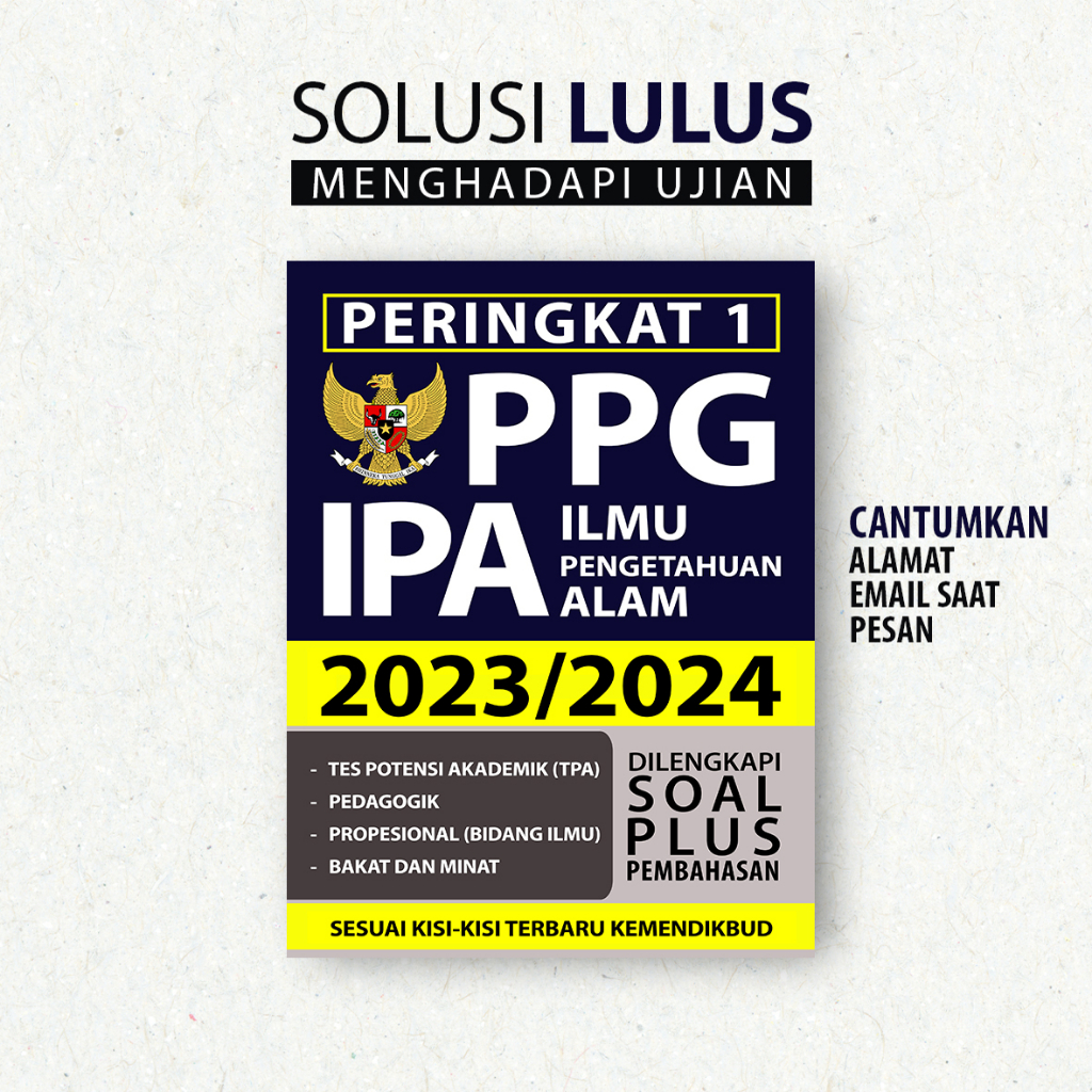 PERINGKAT 1 PPG GURU IPA 2023