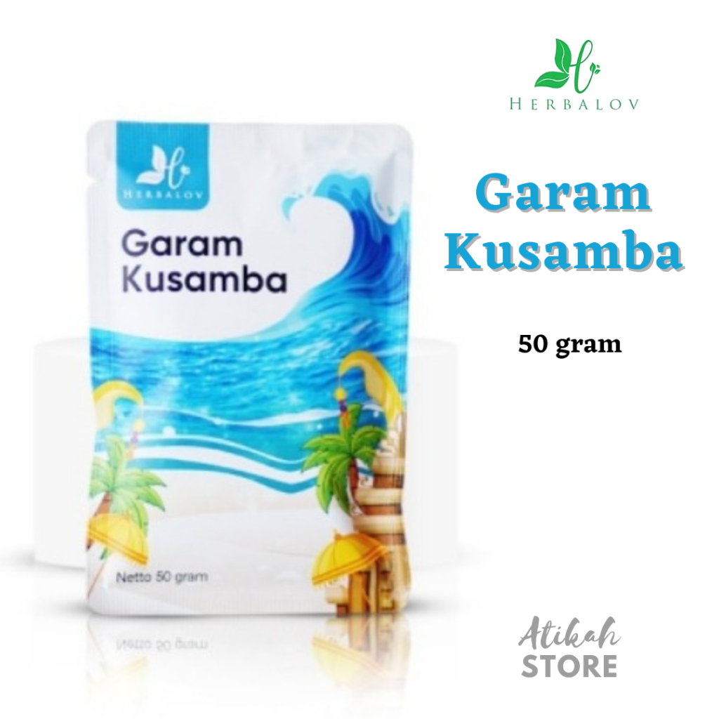 

Garam Kusamba by Herbalov Garam Kristal Laut Natural 50 gram