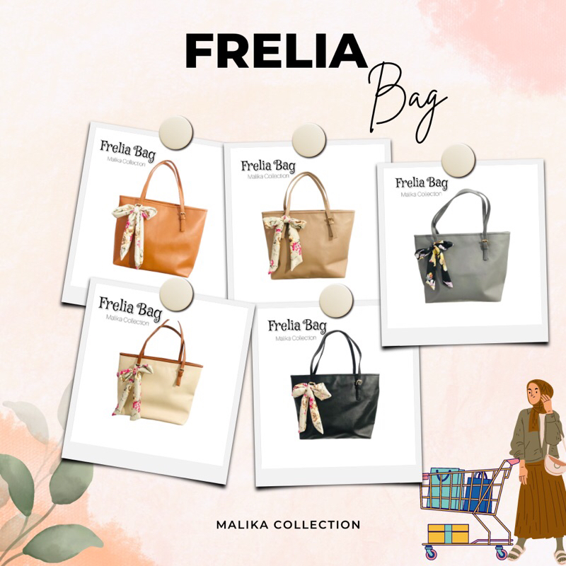 Tas Wanita Frelia Tote Bag Malika Collection