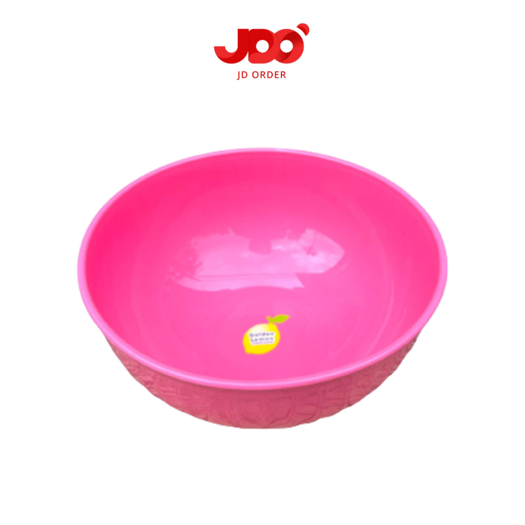 Mangkok Besar Pink Golden Lemon MN-210