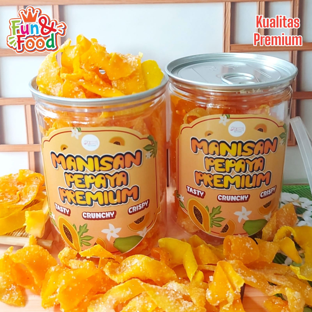 

Can Manisan Pepaya Kering Kualitas Premium