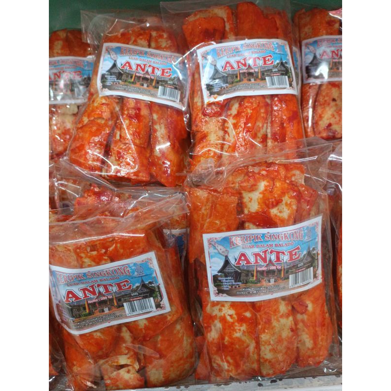 

Keripik Singkong Balado ANTE