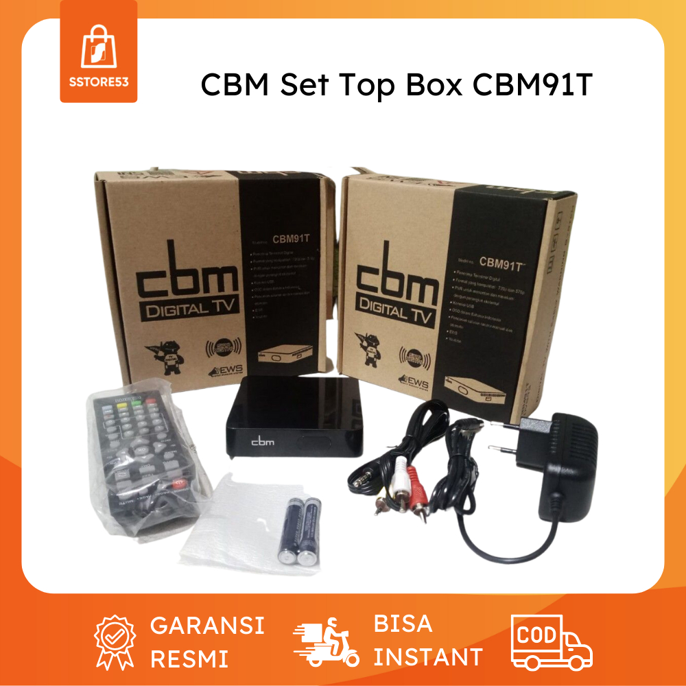 CBM Set Top Box CBM91T STB Digital Receiver TV