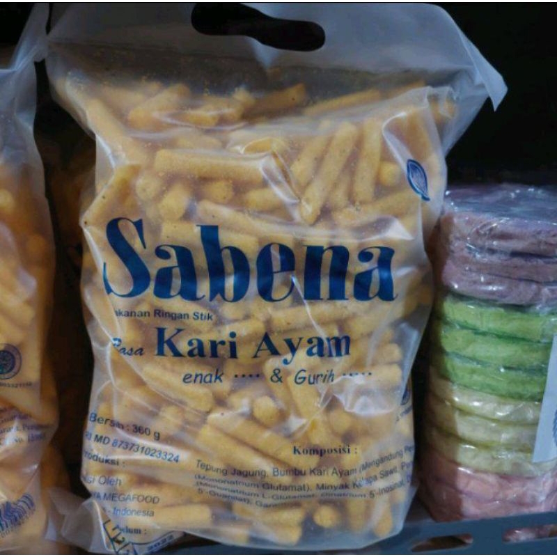 

STIK SABENA 360GRAM/STIK JAGUNG/SNACK MURAH/