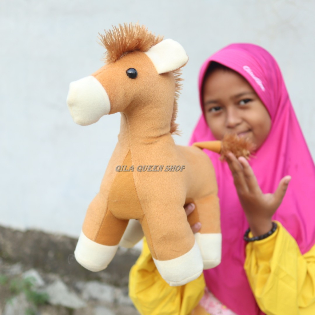 BONEKA KUDA M label SNI TERLARIS MURAH BISA COD