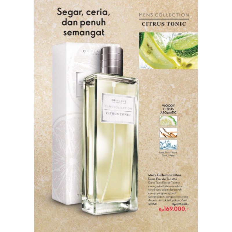 Parfum Oriflame Citrus Man collection