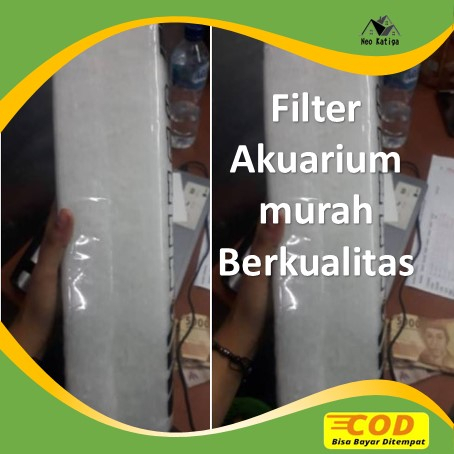 Kapas Filter Aquarium/ Penyaring Air/ Busa Filter Air/ Busa filter Aquascape/ Kapas filter Aquascape