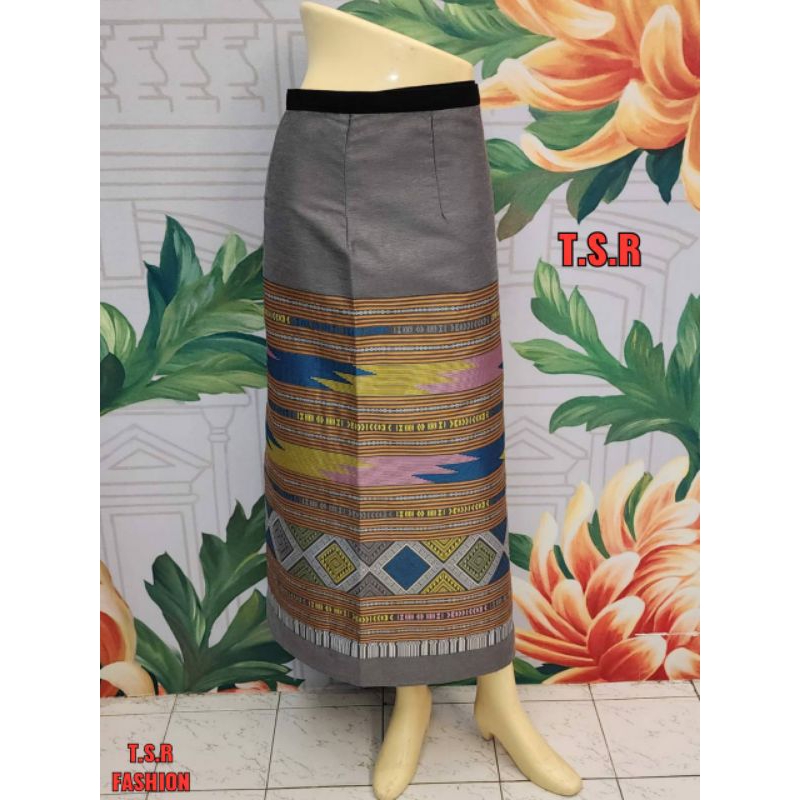 Rok  Lilit Tenun Premium Original Bangkok Madam Rose