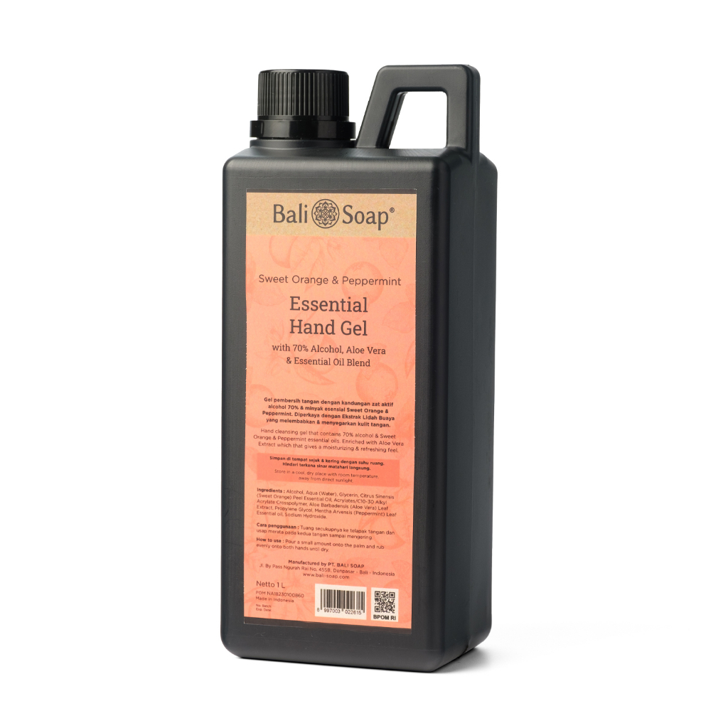 Bali Soap - Orange Peppermint - Hand Gel 1 Liter