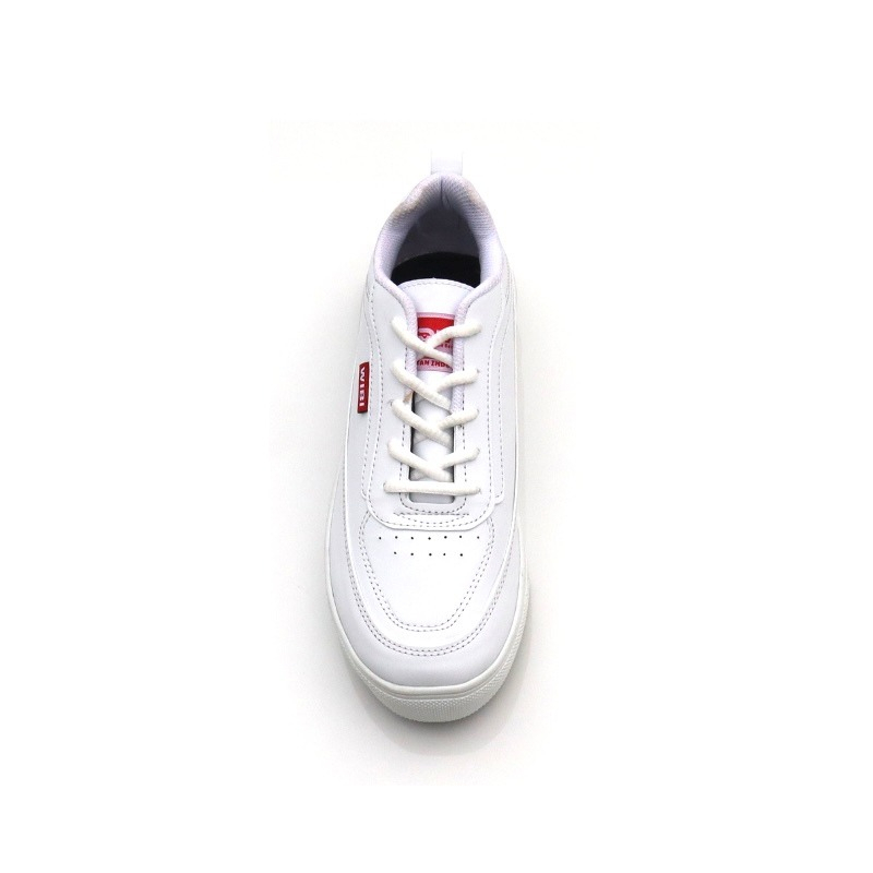 Sepatu Sneakers Tali Pria Casual Sekolah Kerja Sport Size 39-43 Putih SP11