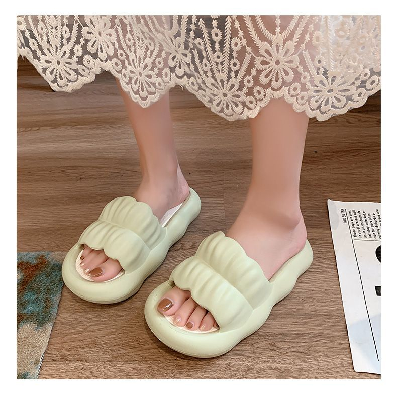 Sandal Slip On PVC CUTE Sendal Rumah Nyaman Slipper Korea Soft Rubber Non Slip Flip Flop Sandal Rumah Sendal Wanita Kekinian Selop Comfortable EVA 2328