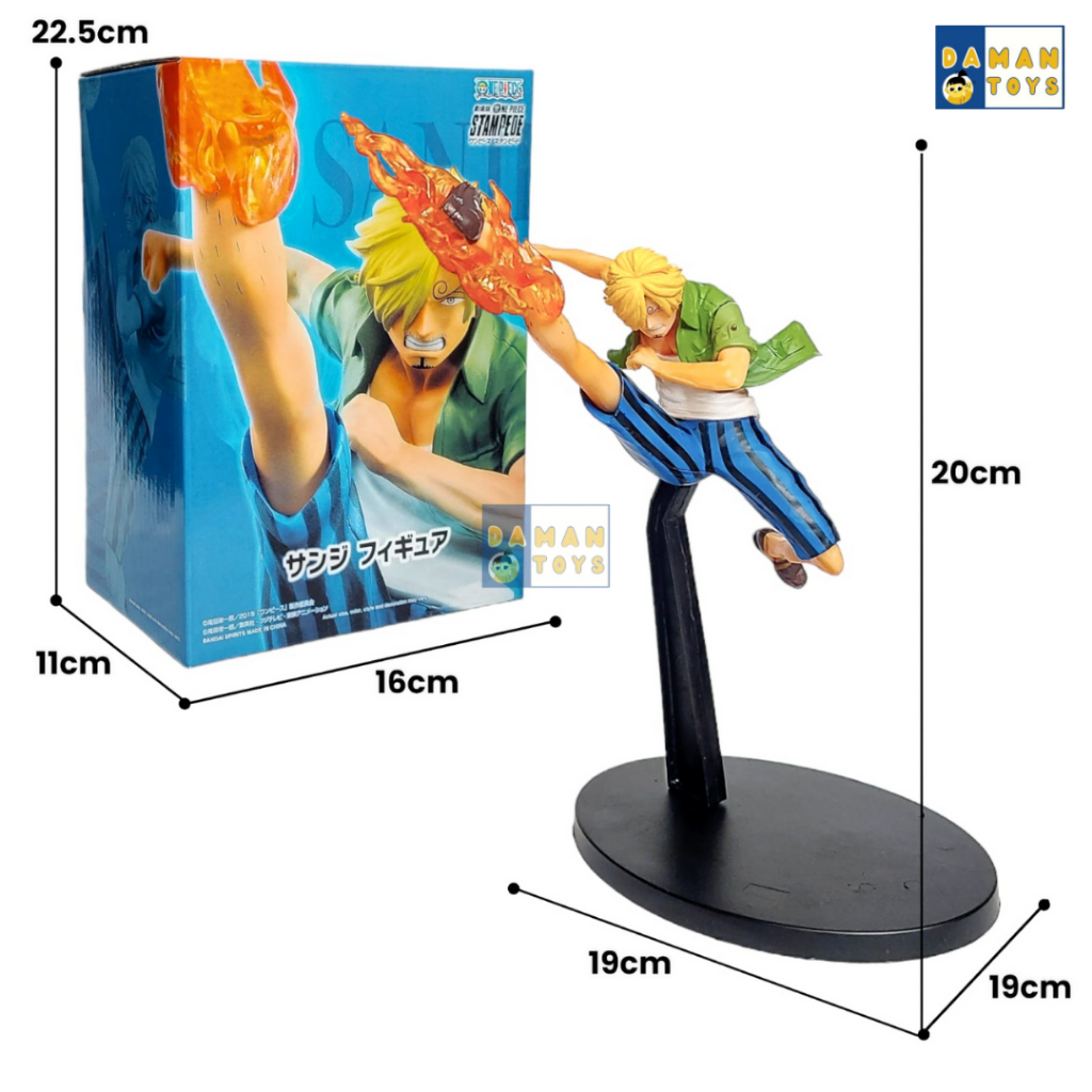 Action Figure One Piece Sabo Rob Lucci Sanji Anime