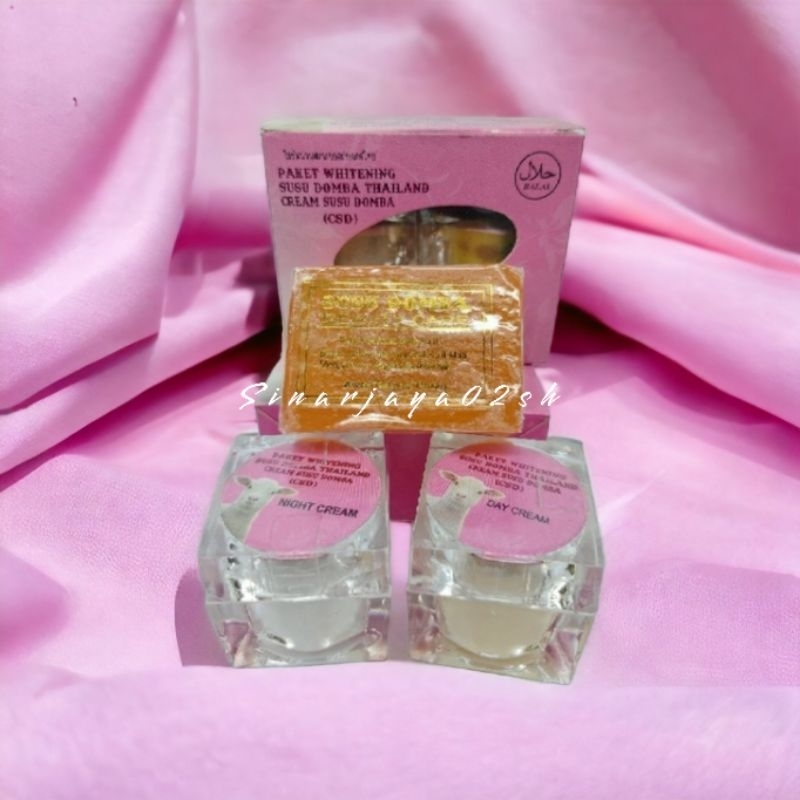 CREAM CSD mini holo 15GRM CREM SUSU DOMBA WHITENING ORIGINAL Paket