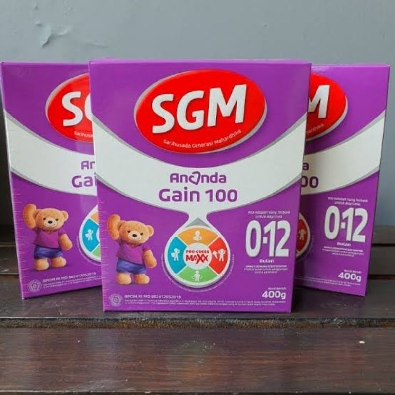 SGM GAIN 100 0-12 BULAN