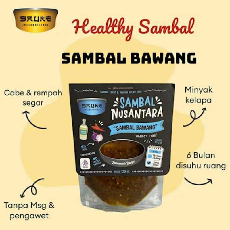 

Sambal Sehat Nusantara - Sambal Bawang