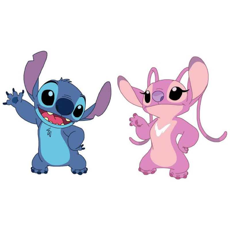 Boneka Karakter Stitch and Angel All Varian Original / Boneka Karakter Stitch / Boneka Karakter Ange