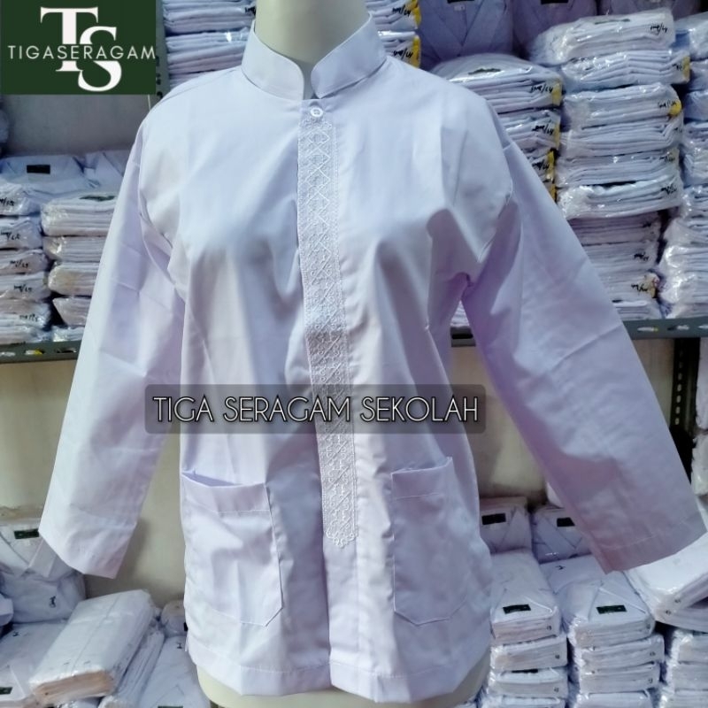Baju Koko Muslim SD/SMP/SMA Seragam Sekolah
