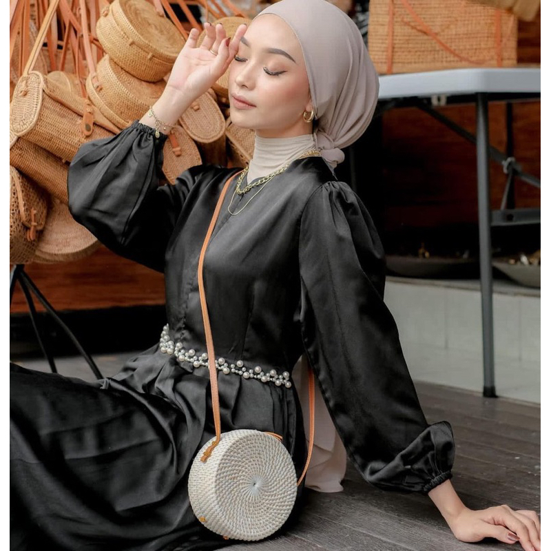 New ! Anaya Luxury Dress / Gamis lebaran /gamis busui/gamis kondangan