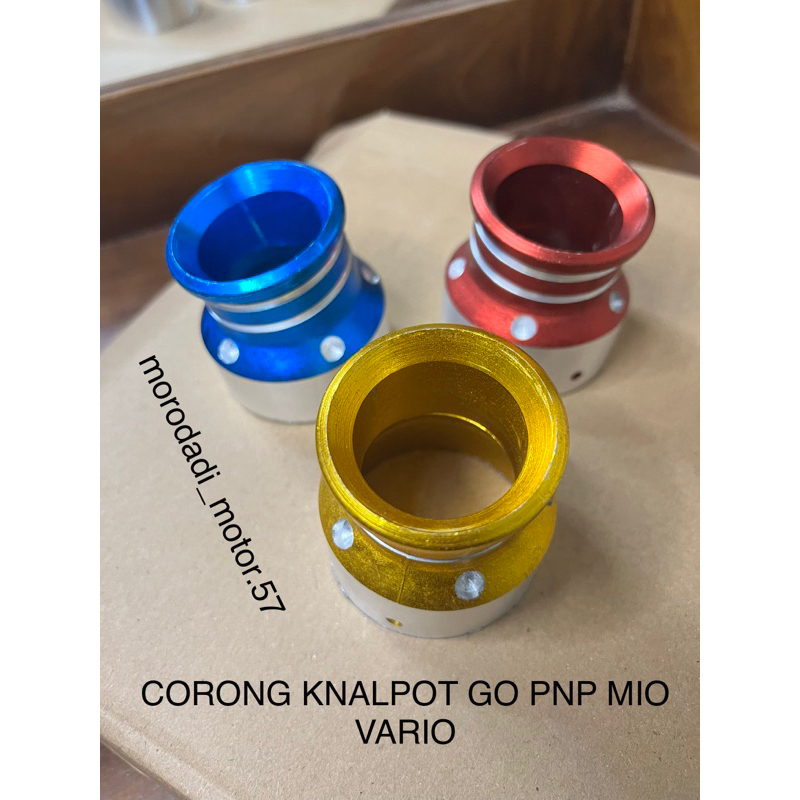 Corong knalpot GO pnp mio vario corong knalpot mio vario matic dll corong go model coak pnp matic va