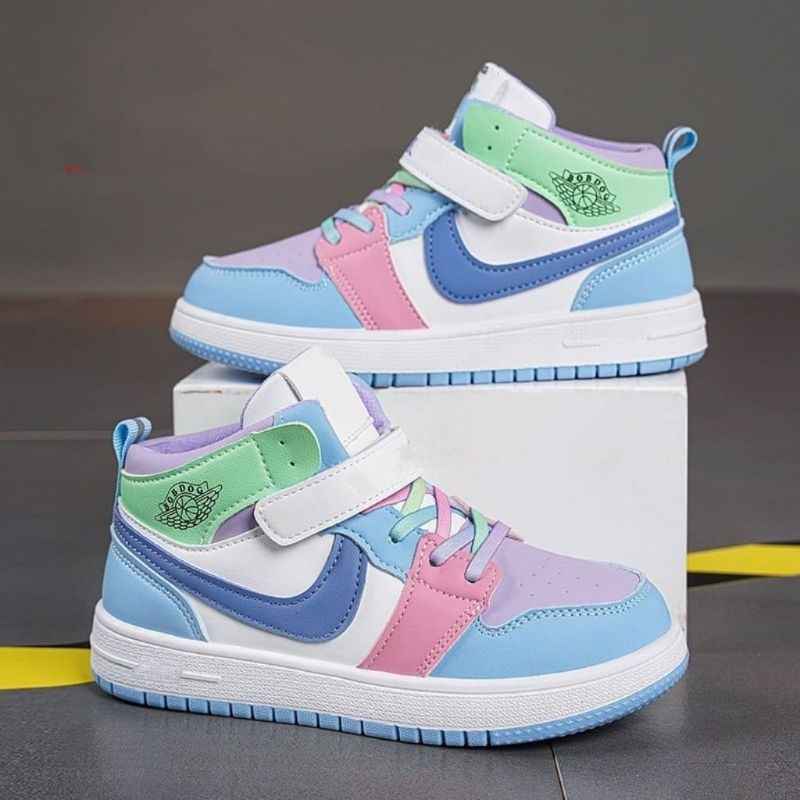Bobozai sepatu anak boot cowok kids import shoes s322