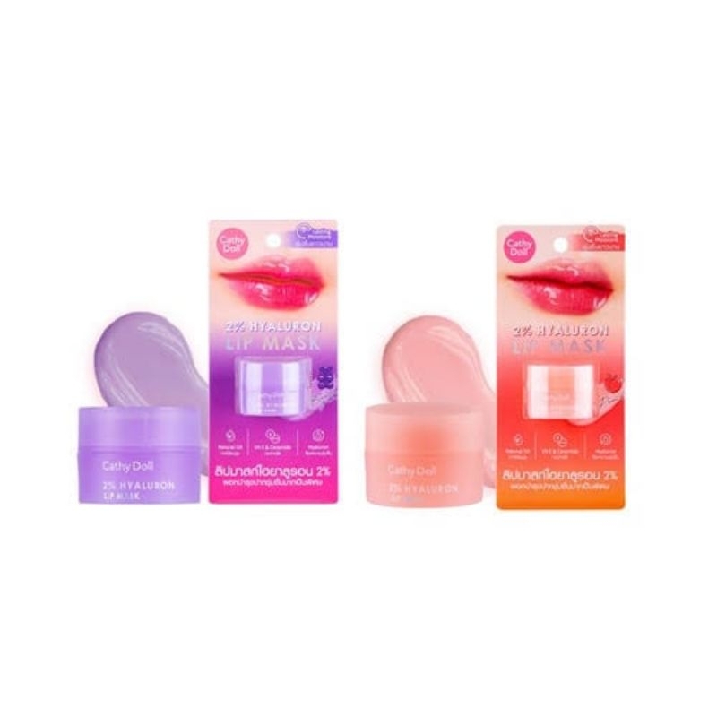 Cathy Doll Lip Mask Hyluron Lip Masker bibir